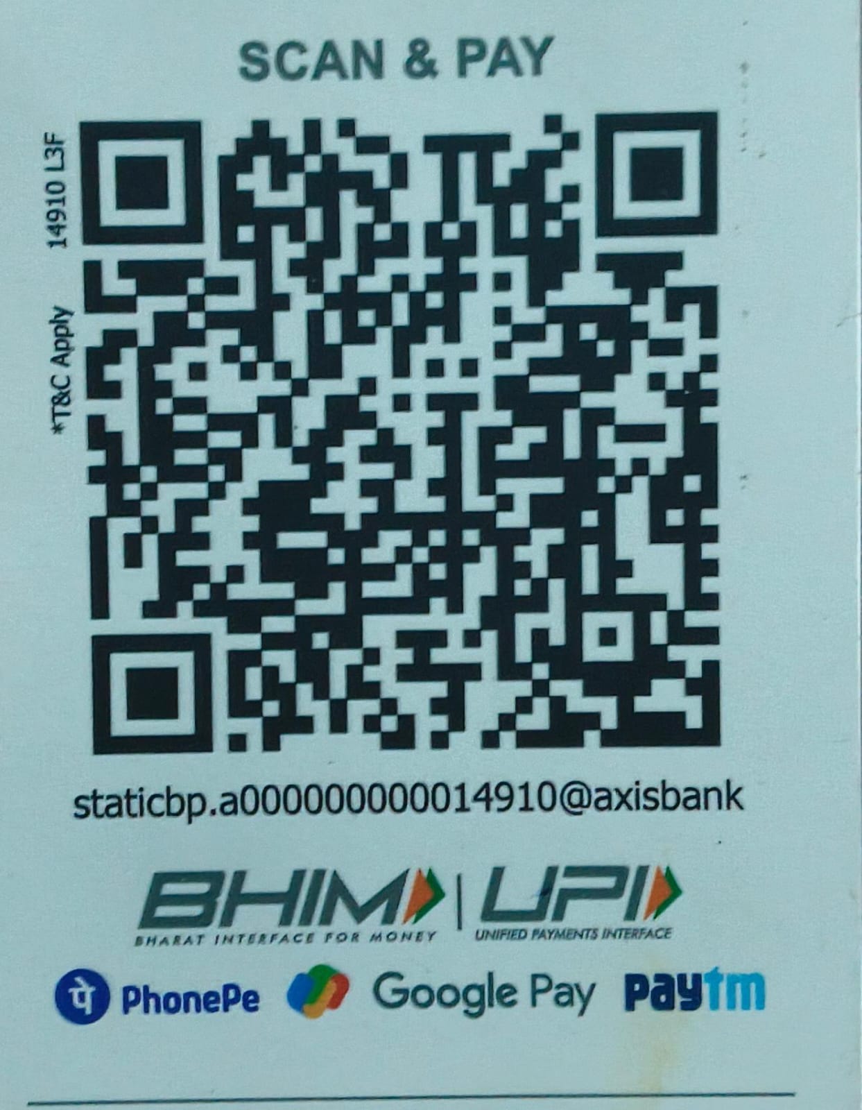 Payment QR Code